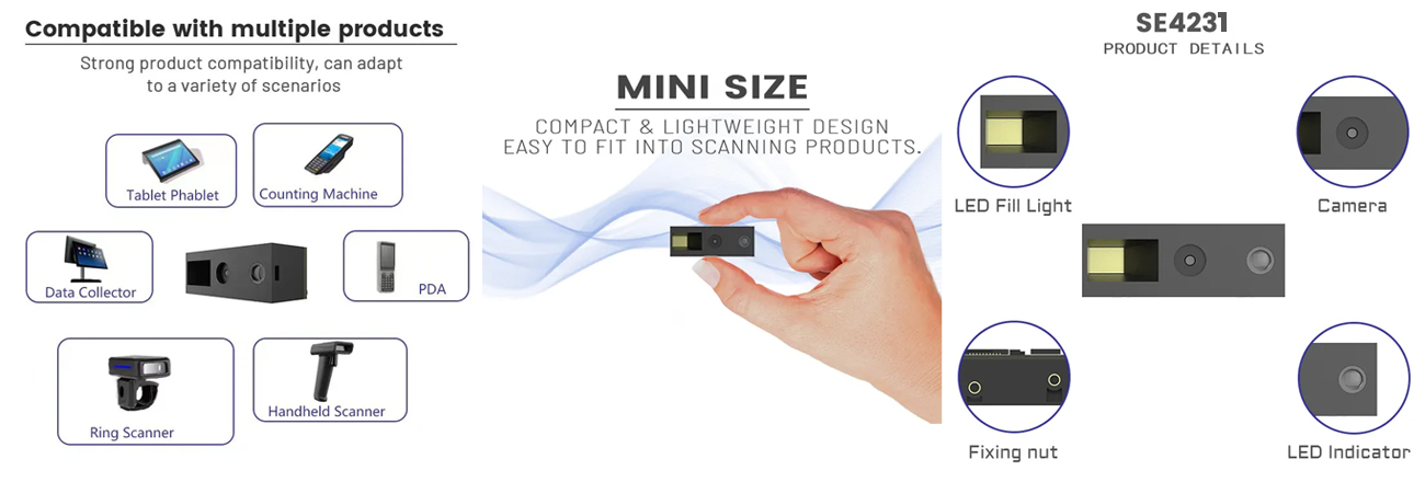 Barcode Scanner Module SE4231